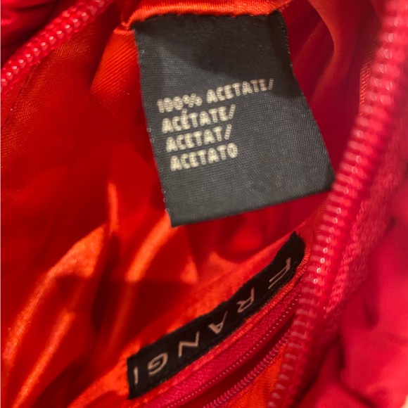 Vintage Frangi Red Shoulder Bag - Picture 6 of 9